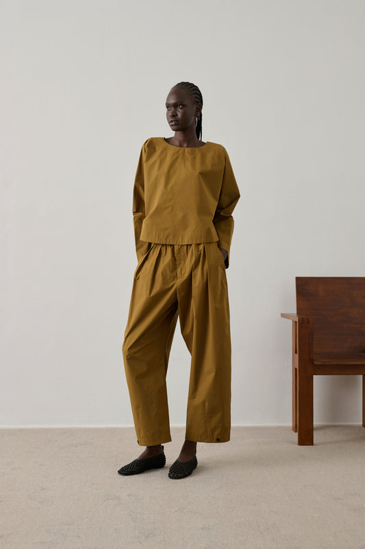 Blouse Armand - Caramel - Coton - Femme