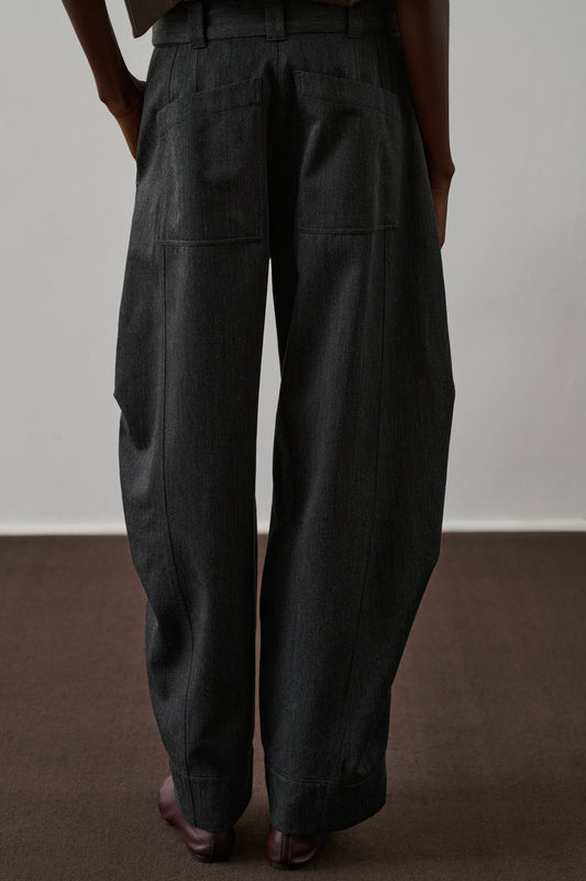Pantalon Gao - Gris Chiné - Femme