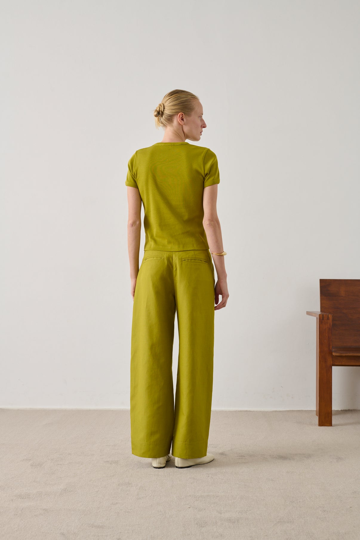 Tee-Shirt Aristide - Absinthe - Coton - Femme vue 3